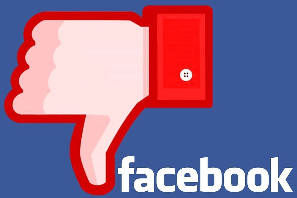 Facebook dislike button