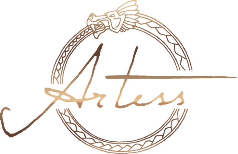 artess logo - copper