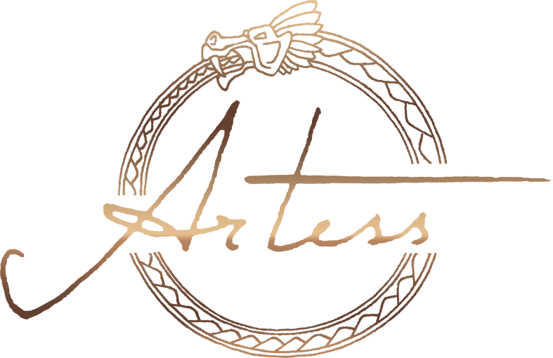 artess logo - copper